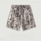 Mens Oversized 59.5%Cotton 40.5%Polyester Tshirt Shorts Set S2608+K2605