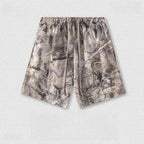 Mens Oversized 59.5%Cotton 40.5%Polyester Tshirt Shorts Set - Honfitwear