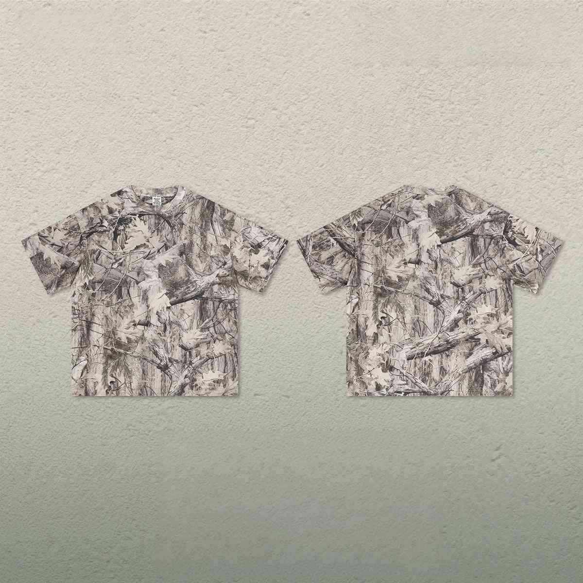 Mens Oversized 59.5%Cotton 40.5%Polyester Tshirt Shorts Set - Honfitwear