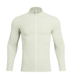 Mens Sportswear Workout 79%Polyester   21%Spandex Jacket S9883 print logo 5