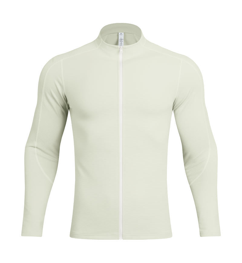 Mens Sportswear Workout 79%Polyester   21%Spandex Jacket S9883 print logo 11