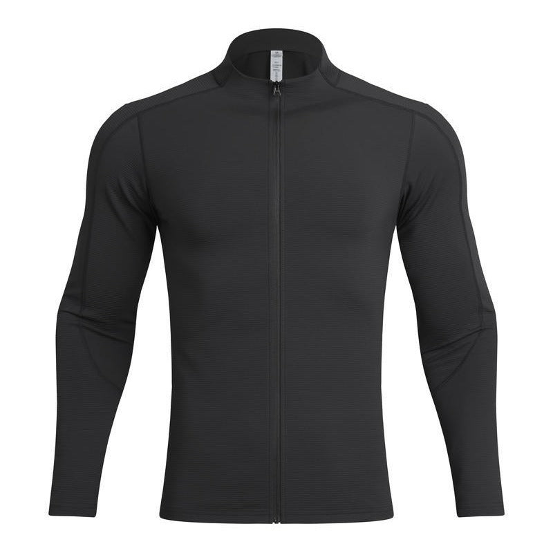 Mens Sportswear Workout 79%Polyester   21%Spandex Jacket S9883 print logo 4