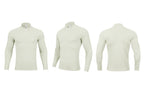 Mens Casual Sportswear 79%Polyester   21%Spandex Quarter zip shirt S9887 print logo 21