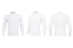 Mens Casual Sportswear 79%Polyester   21%Spandex Quarter zip shirt S9887 print logo 22
