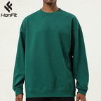 Mens Oversized Casual 61.9%cotton 38.1%polyester  Sweatshirt SY-55011 print logo 12