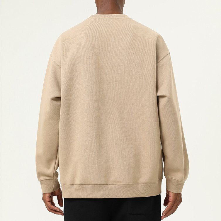 Mens Oversized Casual 61.9%cotton 38.1%polyester  Sweatshirt SY-55011 print logo 14