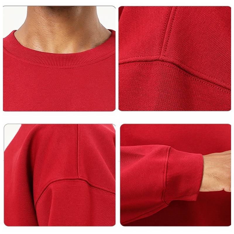 Mens Oversized Casual 61.9%cotton 38.1%polyester  Sweatshirt SY-55011 print logo 17