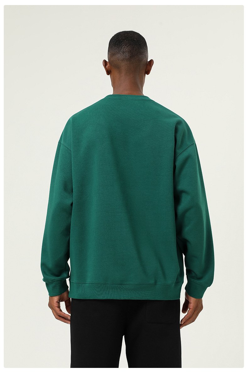 Mens Oversized Casual 61.9%cotton 38.1%polyester  Sweatshirt SY-55011 print logo 28