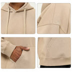 Mens Sports Casual 61.9%cotton 38.1%polyester Hoodie SY-55015 print logo 14