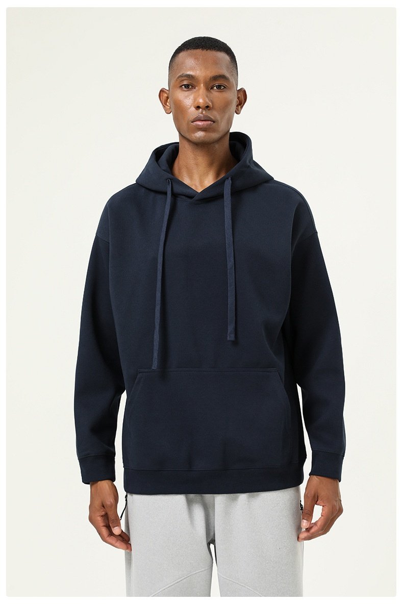 Mens Sports Casual 61.9%cotton 38.1%polyester Hoodie SY-55015 print logo 22