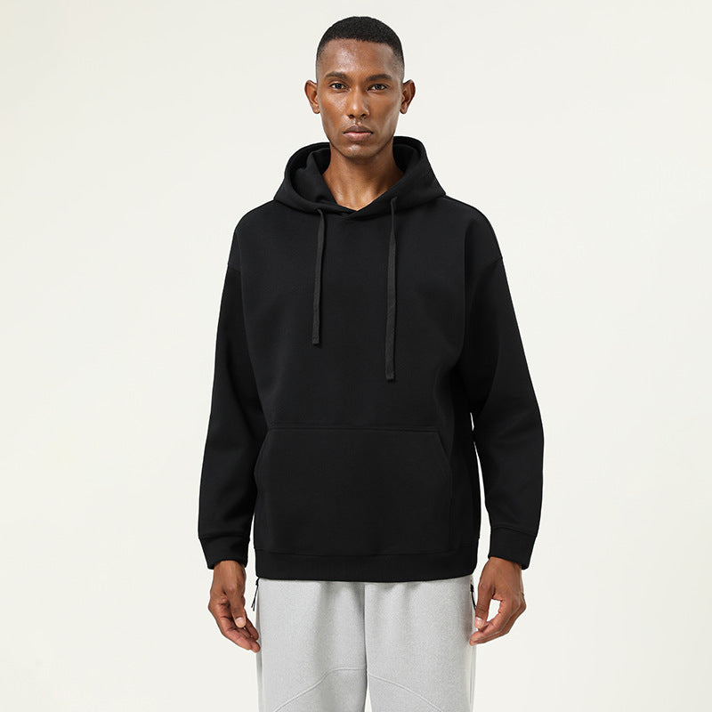 Mens Sports Casual 61.9%cotton 38.1%polyester Hoodie SY-55015 print logo 5