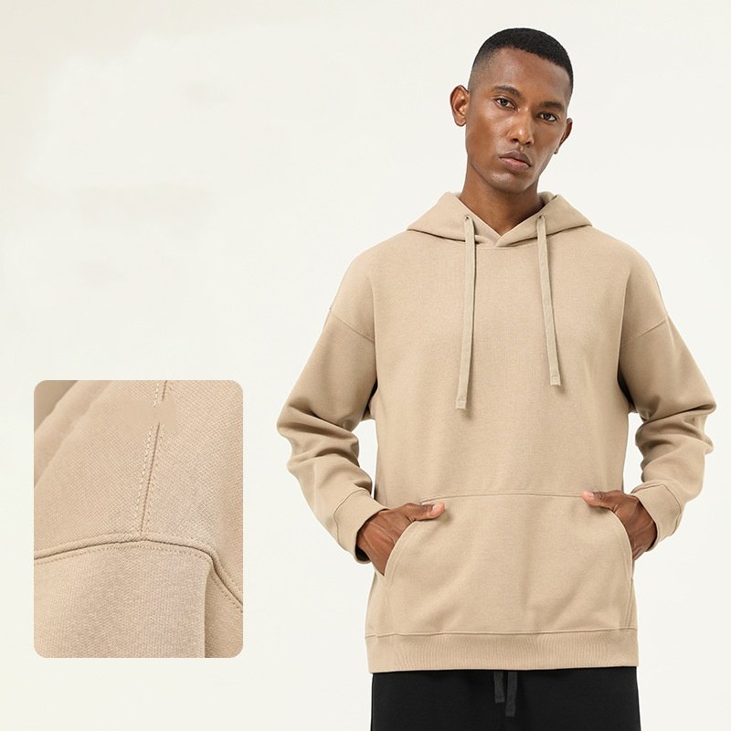 Mens Sports Casual 61.9%cotton 38.1%polyester Hoodie SY-55015 print logo 6