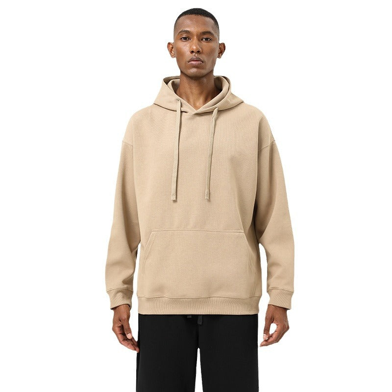 Mens Sports Casual 61.9%cotton 38.1%polyester Hoodie SY-55015 print logo 9