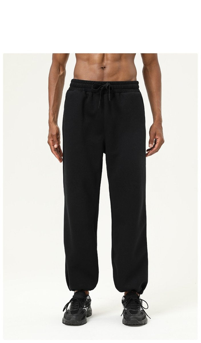 Mens Jogging Workout 61.9%cotton 38.1%polyester Pants SY-55019 print logo 15