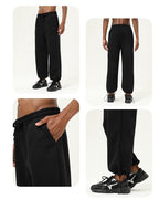 Mens Jogging Workout 61.9%cotton 38.1%polyester Pants SY-55019 print logo 4