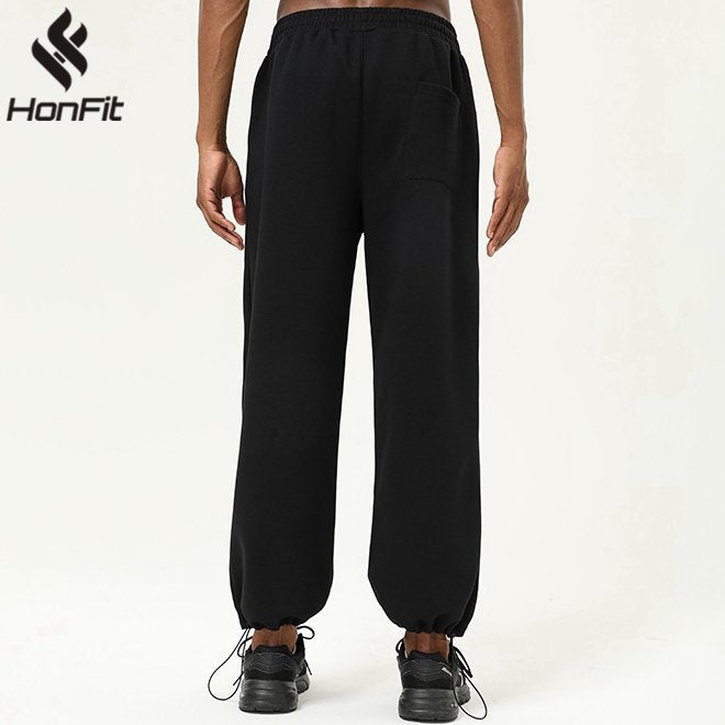 Mens Jogging Workout 61.9%cotton 38.1%polyester Pants SY-55019 print logo 5