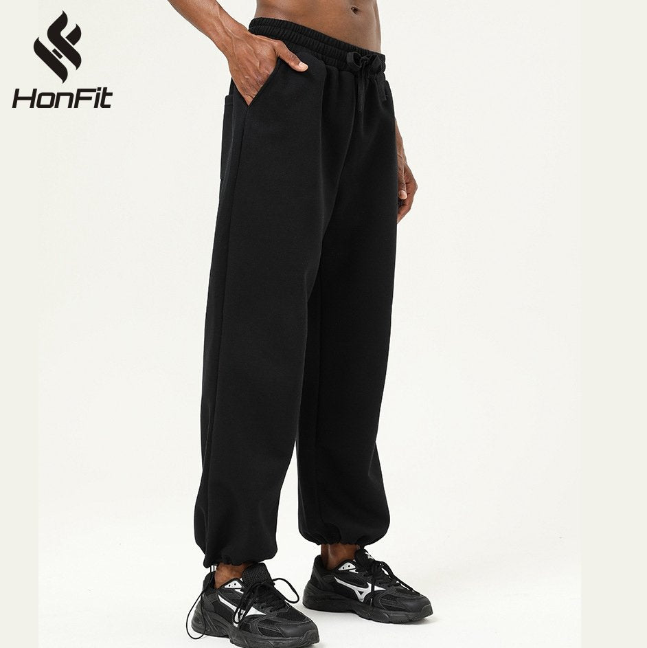 Mens Jogging Workout 61.9%cotton 38.1%polyester Pants SY-55019 print logo 8