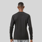 Mens Gym Training 82%polyester 18%spandex Long Sleeve Shirt SY-AL16837 print logo 2