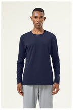 Mens Gym Training 82%polyester 18%spandex Long Sleeve Shirt SY-AL16837 print logo 32