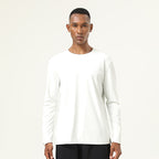 Mens Gym Training 82%polyester 18%spandex Long Sleeve Shirt SY-AL16837 print logo 3