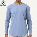 Mens Casual Fitness 82%polyester 18%spandex Long Sleeve Shirt SY-AL16839 print logo 13