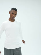 Mens Casual Fitness 82%polyester 18%spandex Long Sleeve Shirt SY-AL16839 print logo 7