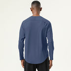 Mens Gym Workout  82%polyester 18%spandex Long Sleeve Shirt SY-AL16841 print logo 11