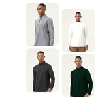 Mens Activewear Workout 82%polyester 18%spandex Quarter Zip Shirt SY-AL16843 print logo 9