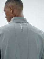 Mens Activewear Workout 82%polyester 18%spandex Quarter Zip Shirt SY-AL16843 print logo 7