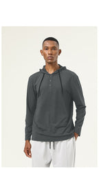 Mens Gym Sports 82%polyester 18%spandex  Hoodie SY-AL16845 print logo 24