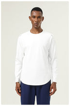 Mens Sports Running 82%polyester 18%spandex Long Sleeve Shirt SY-AL16847 print logo 24