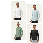 Mens Sports Fitness 88%polyester 12%spandex Long Sleeve Shirt SY-AL16851 print logo 10