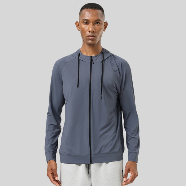 Mens Athletic Fitness 88%polyester 12%spandex  Jacket SY-AL16853 print logo 1