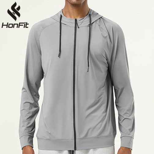 Mens Athletic Fitness 88%polyester 12%spandex  Jacket SY-AL16853 print logo 13