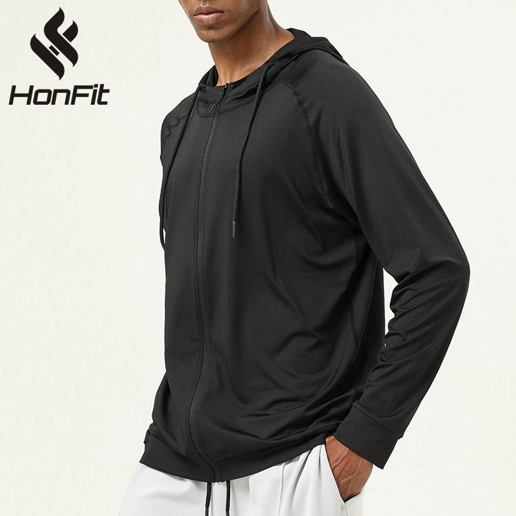 Mens Athletic Fitness 88%polyester 12%spandex  Jacket SY-AL16853 print logo 14