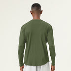 Mens Casual Sports 82%polyester 18%spandex Long Sleeve Shirt SY-AL16857 print logo 10
