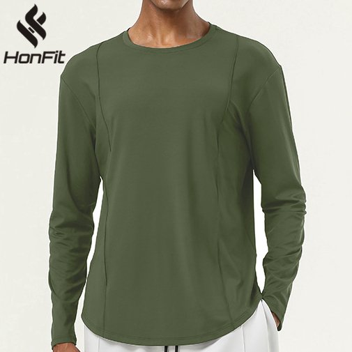 Mens Casual Sports 82%polyester 18%spandex Long Sleeve Shirt SY-AL16857 print logo 14
