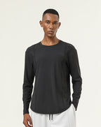 Mens Casual Sports 82%polyester 18%spandex Long Sleeve Shirt SY-AL16857 print logo 17