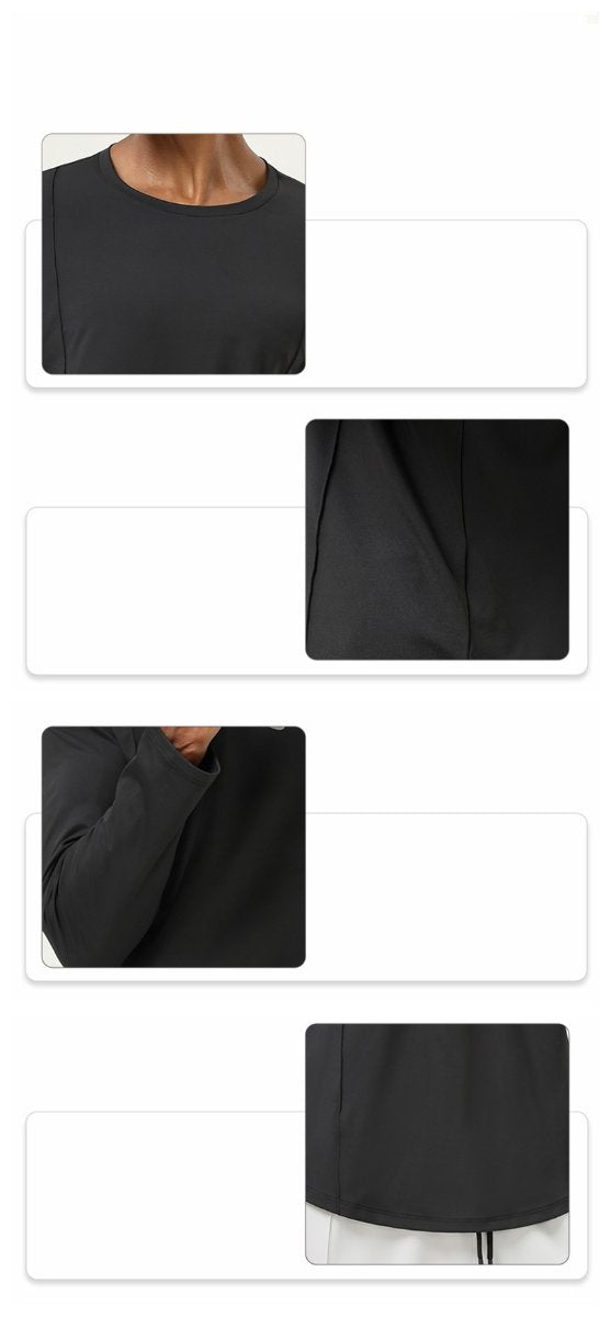 Mens Casual Sports 82%polyester 18%spandex Long Sleeve Shirt SY-AL16857 print logo 29