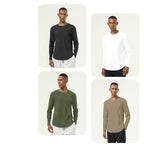 Mens Casual Sports 82%polyester 18%spandex Long Sleeve Shirt SY-AL16857 print logo 9
