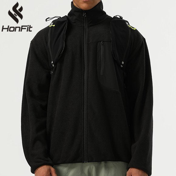 Mens Activewear Fitness 100%polyester Jacket SY-AL16861 print logo 10
