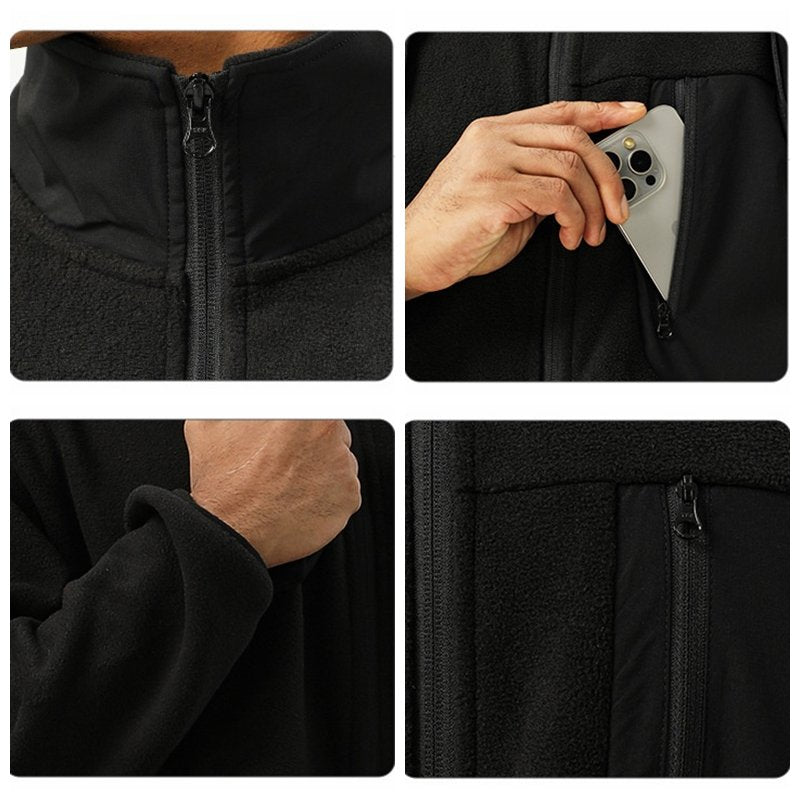 Mens Activewear Fitness 100%polyester Jacket SY-AL16861 print logo 12