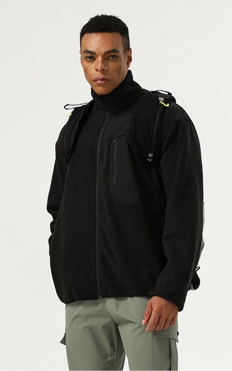 Mens Activewear Fitness 100%polyester Jacket SY-AL16861 print logo 14