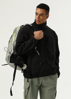 Mens Activewear Fitness 100%polyester Jacket SY-AL16861 print logo 15