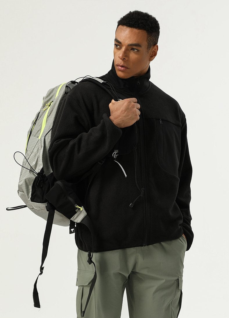 Mens Activewear Fitness 100%polyester Jacket SY-AL16861 print logo 15