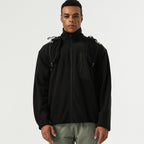 Mens Activewear Fitness 100%polyester Jacket SY-AL16861 print logo 4