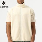 Mens Casual 100%polyester Sleeveless Jacket SY-AL16869 print logo 6