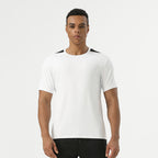 Mens Workout Fitness 88%polyester 12%spandex Tshirt SY-AL16875 print logo 3