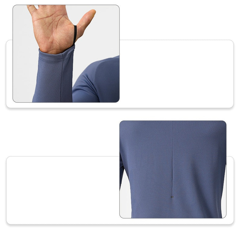 Mens Sportswear Running 94%polyester 6%spandex Quarter Zip Shirt SY-AL16879 print logo 19
