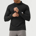Mens Gym Fitness 94%polyester 6%spandex Quarter Zip Shirt SY-AL16881 print logo 13